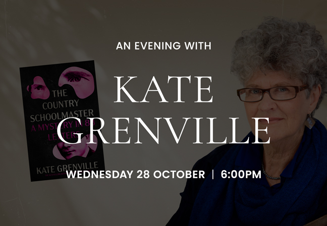 An evening with Kate Grenville