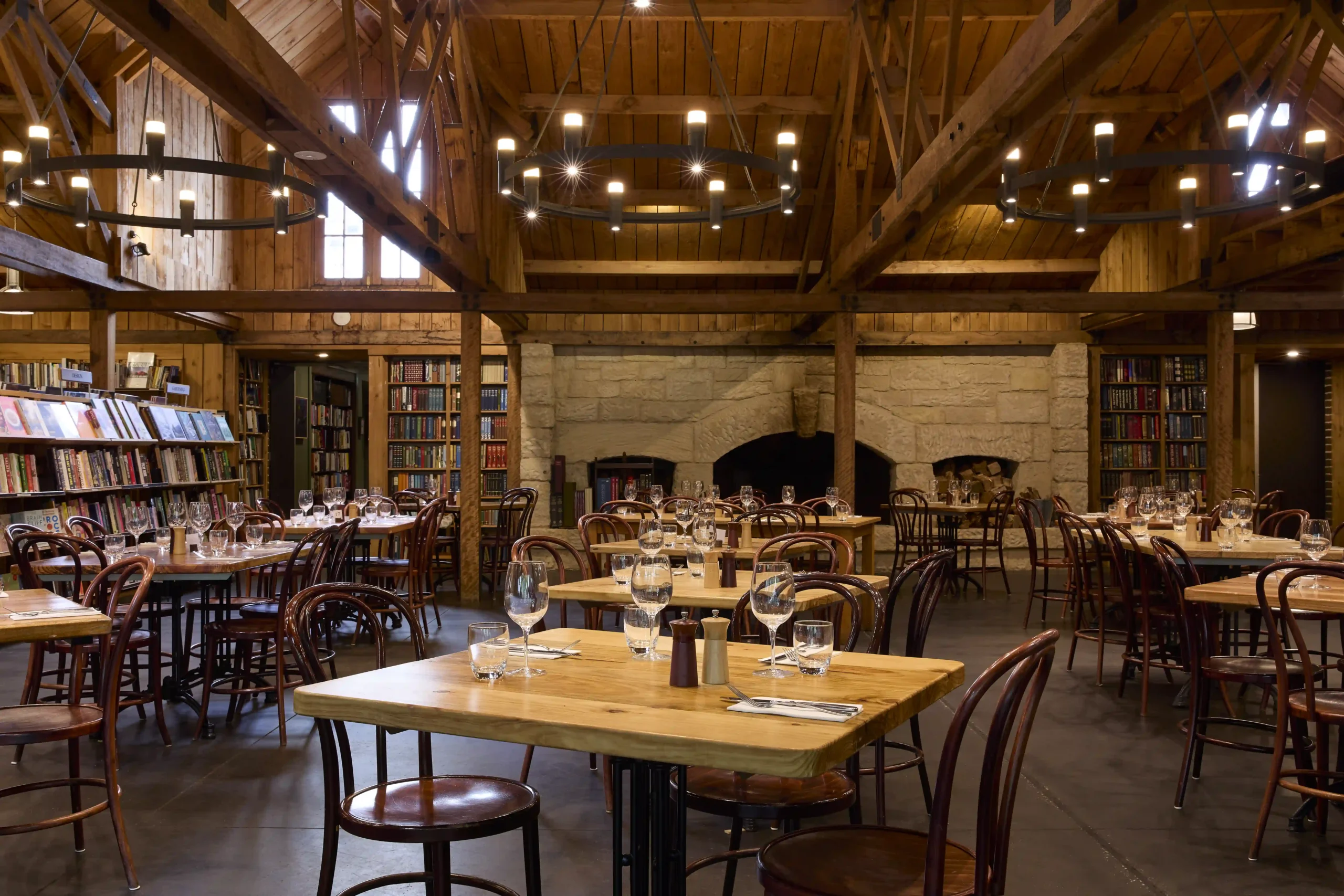 Bendooley Estate Book Barn Restaurant